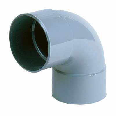 Coude 87° femelle femelle ø80 mm