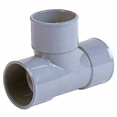 Té de branchement femelle femelle Interplast 87° ø50 mm