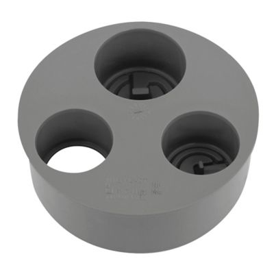 Tampon réduction triple operculable Ø100 / 40 / 32 / 32 mm