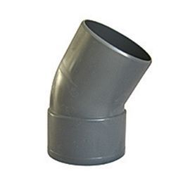 Coude mâle femelle Interplast 30° ø100 mm