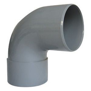 Coude mâle femelle Interplast 87° ø100 mm