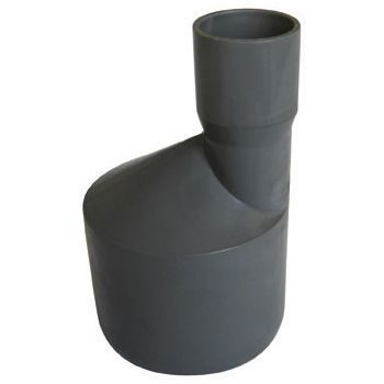 Réduction excentrée Interplast mâle 100 mm x femelle 40 mm