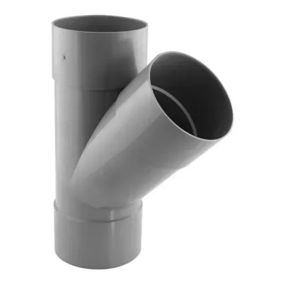 Culotte simple 45° femelle femelle ø 100