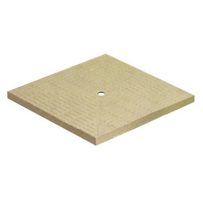 Tampon auto-piéton sable 400 x 400 mm