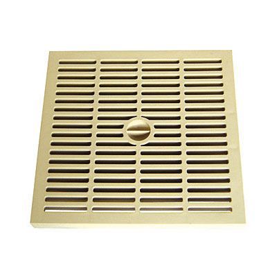 Grille de sol sable pour regard 300 x 300 mm