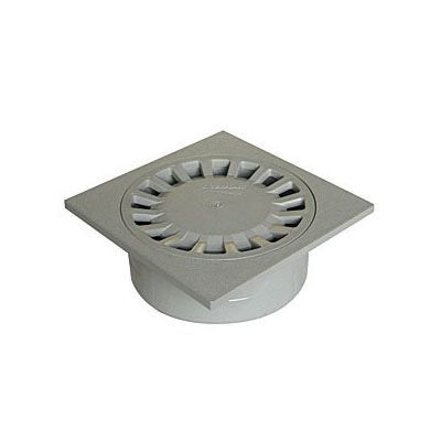  Siphon  de  cour  multi diam tre gris 200 x 200 mm Castorama 