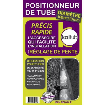 2 Kaltubs pour tube de ø100 à 110 mm