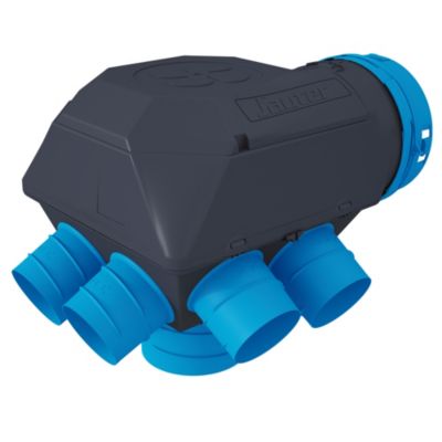 KIT VMC simple flux hygroréglable Sauter Gauli classique 1 cuisine et jusqu'à  6 sanitaires