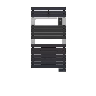 Sèche serviettes électrique à inertie fluide Sauter Asama connectable + soufflerie