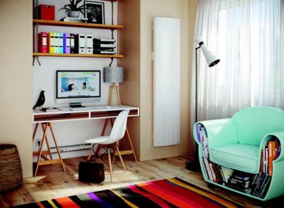 Radiateur électrique connecté à inertie fluide Sauter Ipala 1800W Vertical