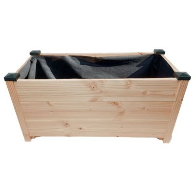 Jardinière Douglas Premium rectangulaire 50X80X48CM Mon petit Potager