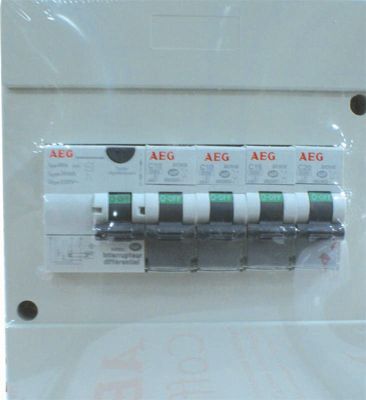 AEG Coffret électrique prééquipé 1 rangée 6 modules - vue 2