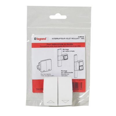 Interrupteur pour volets roulants Legrand