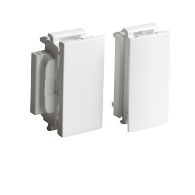Accessoire de montage Soluclip, pour goulotte Mosaic 80 x 50 mm Legrand