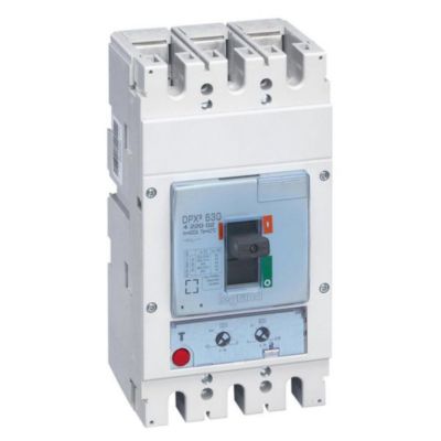 Disjoncteur magnétothermique DPX3 630 pouvoir de coupure 36kA 3P LEGRAND