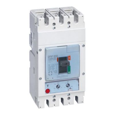 Disjoncteur magnétothermique DPX3 630 pouvoir de coupure 36kA 3P LEGRAND