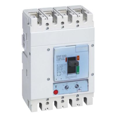 Disjoncteur magnétothermique DPX3 630 pouvoir de coupure 36kA 4P LEGRAND