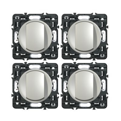 4 mécanismes va et vient Legrand Céliane titane