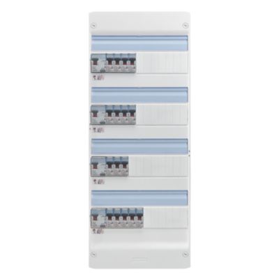 Tableau électrique pré équipé et pré câblé 4 rangées Legrand 52 modules 20 inclus - vue 8