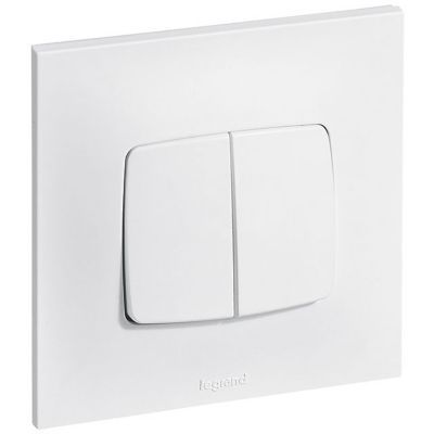 Va&vient + poussoir Legrand Neptune