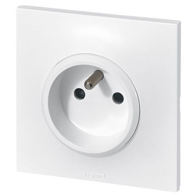 Prise 2 pôles+terre Legrand Neptune