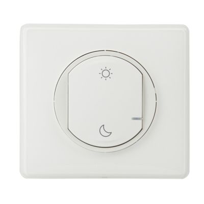 Commande sans fil Lever/Coucher pour installation connectée Céliane with Netatmo blanc