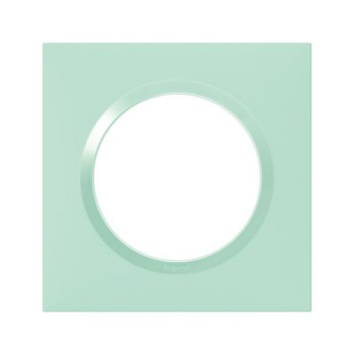 Plaque simple LEGRAND Dooxie Couleur Atoll Utilisation Intérieur Plastique