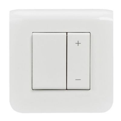 Mécanisme écovariateur à griffes Legrand Mosaïc blanc