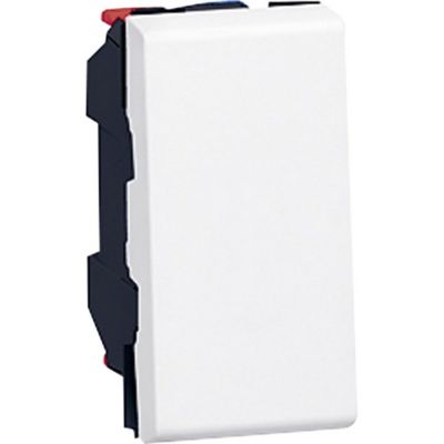 Mécanisme poussoir Legrand Mosaïc blanc