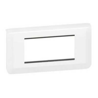 LEGRAND Mosaic support plaque 4 modules horizontal - vue 2