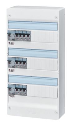 Tableau électrique pré-équipé et pré-câblé 3 rangées Legrand
