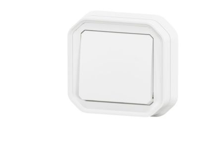 Interrupteur va et vient simple Legrand Plexo™ encastrée