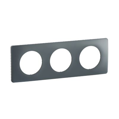 Plaque de finition 3 postes Legrand Céliane CP0923 coloris .232 x P.9 x H.82 mm