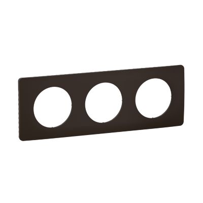 Plaque de finition 3 postes Legrand Céliane CP0123 coloris .232 x P.9 x H.82 mm