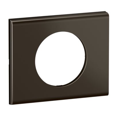 Plaque de finition 1 poste Legrand Céliane CP2201 coloris satiné .101 x P.9 x H.83 mm