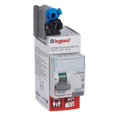 Interrupteur différentiel bipolaire 30mA Type AC Legrand