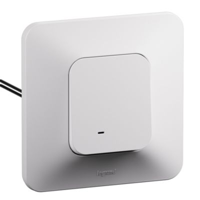 Interrupteur ou va et vient Neptune lumineux avec voyant bornes automatiques Legrand - vue 2