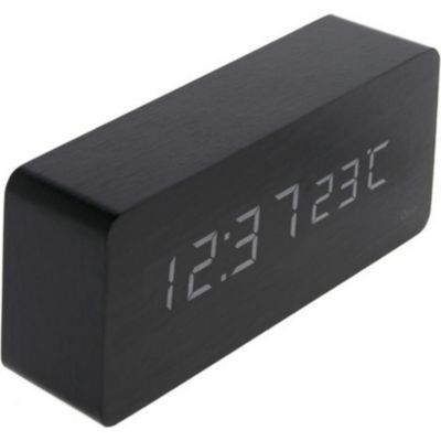 Thermomètre lingot finition effet ébène