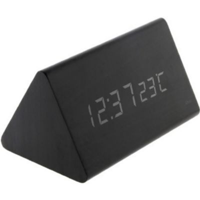 Thermomètre prisme finition effet ébène