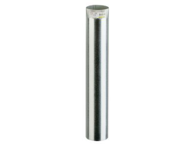 Tuyau aluminié 1 m ø125 mm Poujoulat