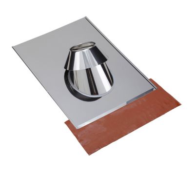 Solin pour tuile en inox 30° à 45° I/G - Poujoulat