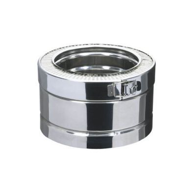 Elément droit H. 10 cm ø150 mm Poujoulat