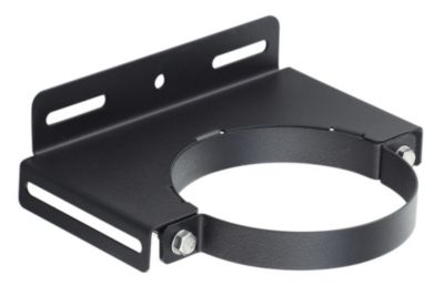 Collier mural inox ø150 mm noir Poujoulat - Poujoulat