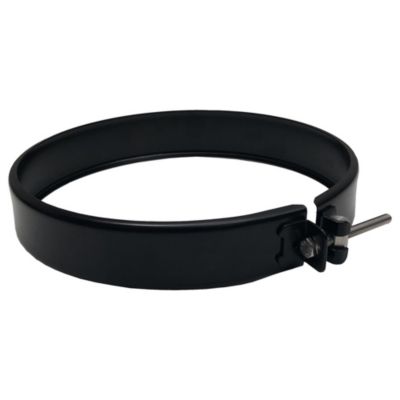 Collier d'assemblage renforcé noir ø150 mm Poujoulat - Poujoulat