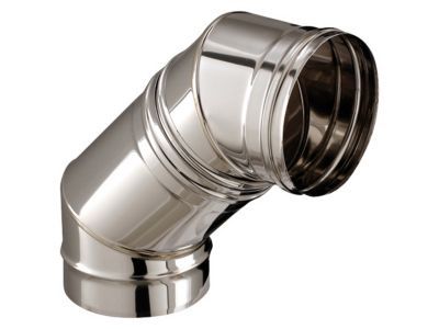 Ensemble 2 coudes 45° réglables ø200 mm Poujoulat - Poujoulat