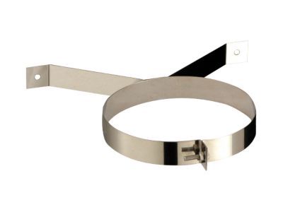 Collier mural Poujoulat ø180 mm pour foyer et conduit de cheminée