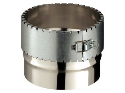 Raccord flexible / té ø180 mm Poujoulat