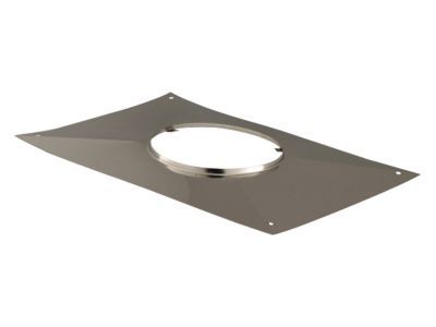 Plaque d'étanchéité rectangulaire pour ø200 mm Poujoulat