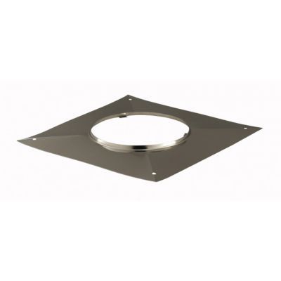 Plaque d'étanchéité carrée pour ø100 mm Poujoulat