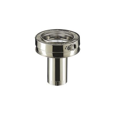 Réduction conique émaillé ø150 ø150 mm Poujoulat